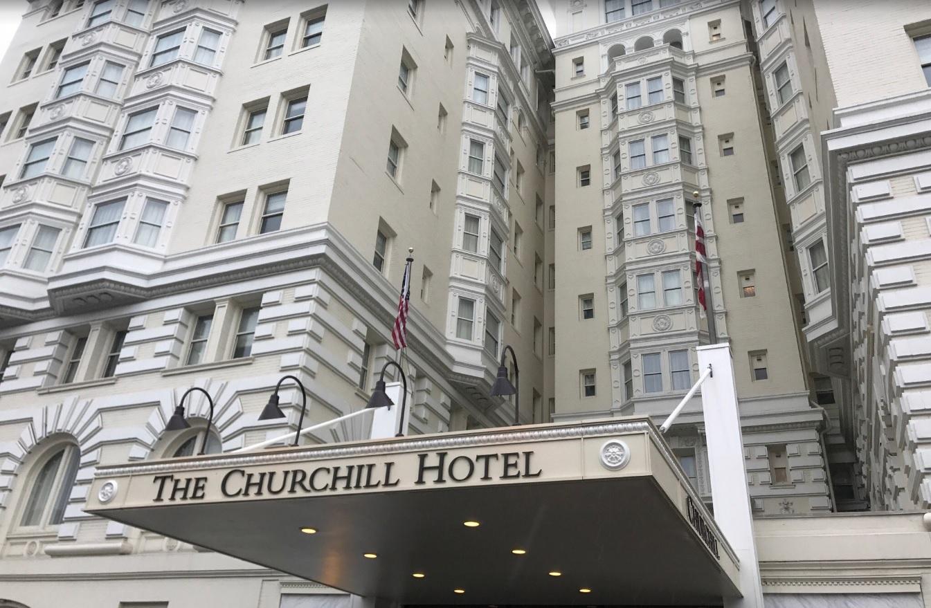 The Churchill Hotel Near Embassy Row Waszyngton Zewnętrze zdjęcie